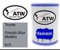 Preview: Toyota, Grayish Blue Metallic, 8V5: 500ml Lackdose, von ATW Autoteile West.